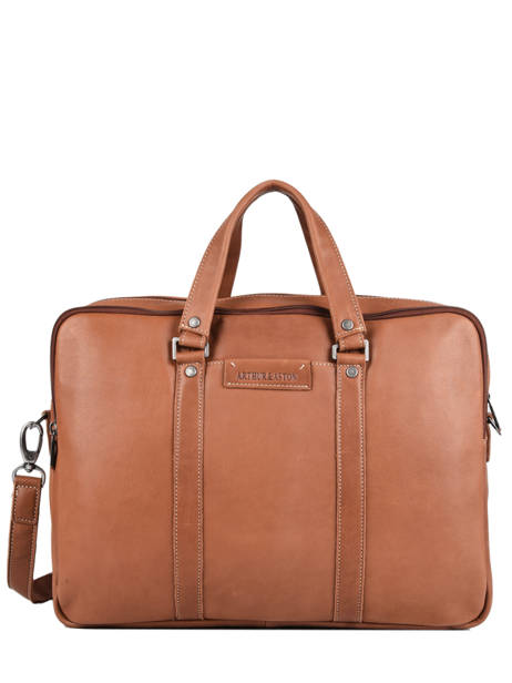 Briefcase Arthur 3 Compartments Arthur & aston Brown johany 5