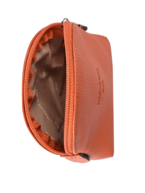 Leather Coin Purse Confort Hexagona Orange confort 460597 other view 2