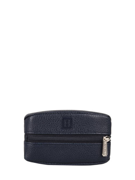 Leather Confort Wallet Hexagona Blue confort 461031