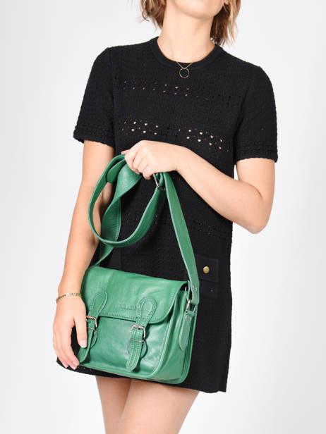 Lasacoche S Cuir Paul marius Vert vintage S vue secondaire 2