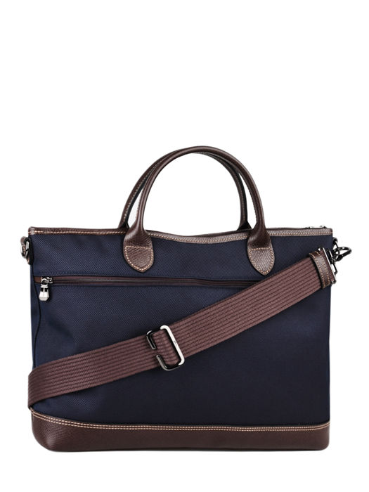 Longchamp Boxford Serviette Bleu