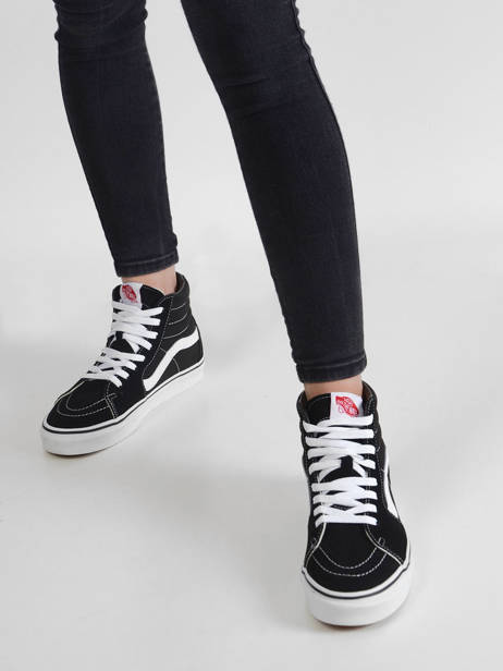 Sneakers Sk8-hi Vans Noir unisex D5IB8C1 vue secondaire 3