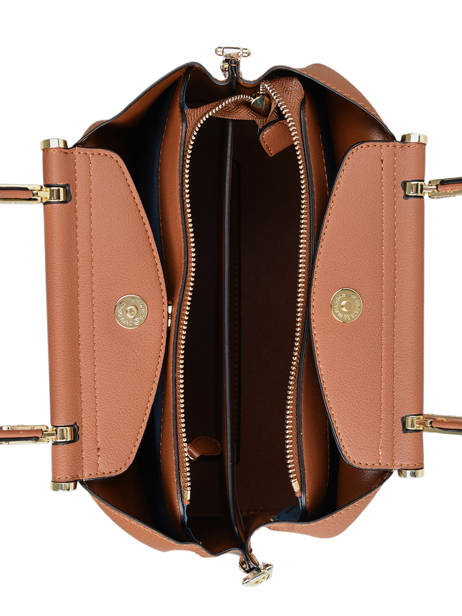 Small Azalie Satchel Ted lapidus Brown azalie TLHF9583 other view 4