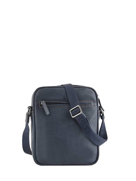 Sac Bandoulière Lancaster Bleu soft vintage homme 14 vue secondaire 3