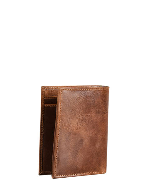 Leather Marius Wallet Paul marius Brown vintage MARIUS other view 2