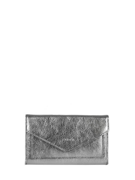 Portefeuille Etincelle Irisée Cuir Etrier Argent etincelle irisee EETI469