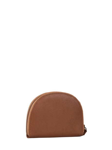 Leportefeuille Manon Cuir Paul marius Marron vintage MANON vue secondaire 2