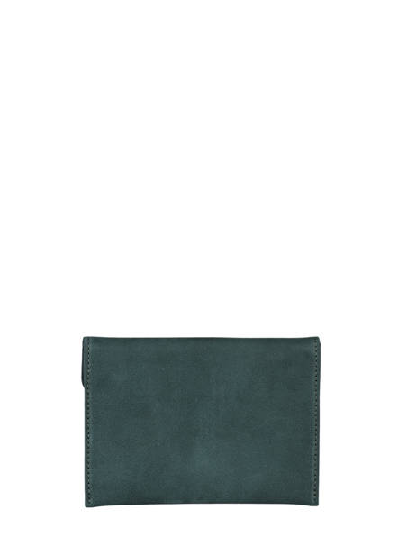 Leather Wallet Etincelle Nubuck Etrier Green etincelle nubuck EETN054 other view 2