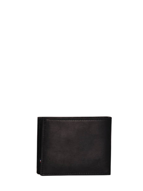 Wallet With Card Holder Oil Leather Etrier Black oil EOIL740 other view 3