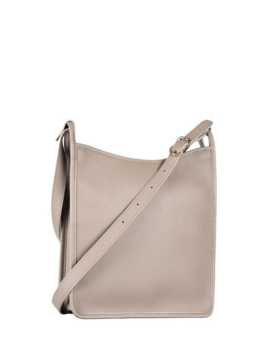 Longchamp Le foulonné Sacs porté travers Gris