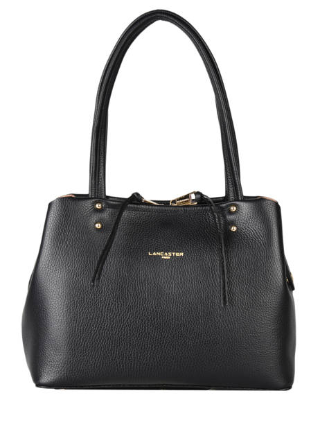 Shopping Bag Foulonne Double Lancaster Black foulonne double 47