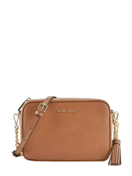 Shoulder Bag Ginny Leather Michael kors Brown jet set F7GGNM8L