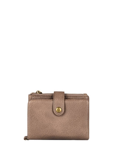 Coin Purse With Card Holder Soft Miniprix Beige soft 376