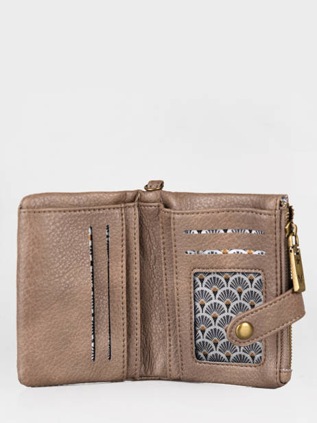 Coin Purse With Card Holder Soft Miniprix Beige soft 376 other view 1