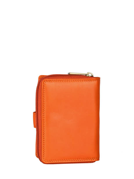 Wallet Leather Katana Orange marina 753052 other view 2