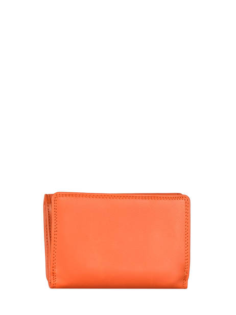 Leather Marina Wallet Katana Orange marina 753078 other view 3