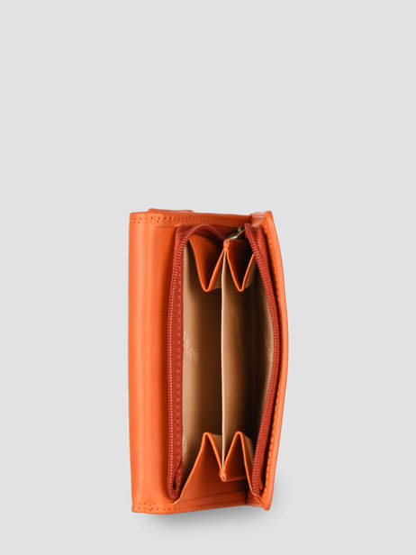 Leather Marina Wallet Katana Orange marina 753078 other view 2