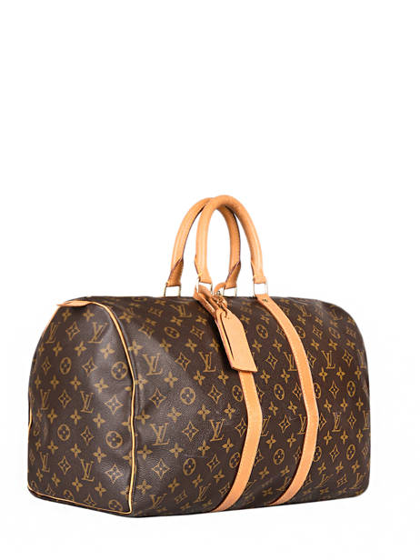 Sac De Voyage D'occasion Louis Vuitton Keepall 45 Monogrammé Brand connection Marron louis vuitton 87 vue secondaire 5