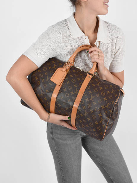 Sac De Voyage D'occasion Louis Vuitton Keepall 45 Monogrammé Brand connection Marron louis vuitton 87 vue secondaire 1