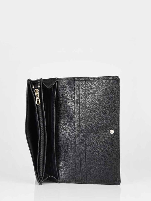 Longchamp Le foulonné Wallet Black