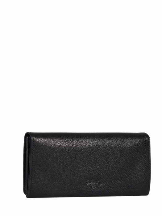Longchamp Le foulonné Wallet Black