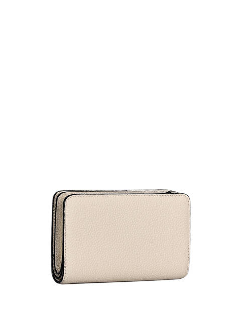 Compact Leather Ninon Zip Wallet Lancel Beige ninon A11123 other view 2