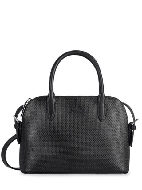 Leather Chantaco Satchel Lacoste Black chantaco NF3723KL