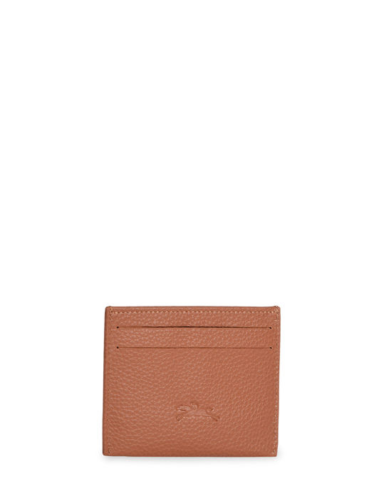 Longchamp Le foulonné Bill case / card case Brown