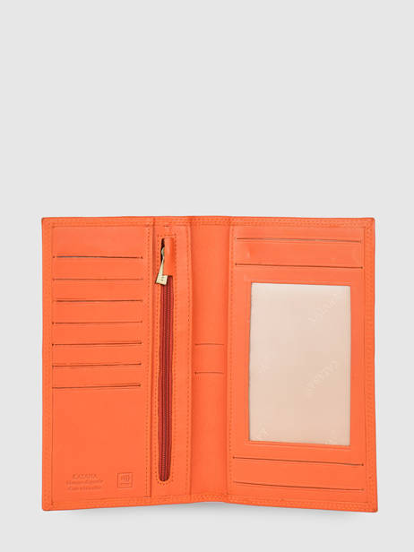 Checkholder Leather Katana Orange marina 753008 other view 1