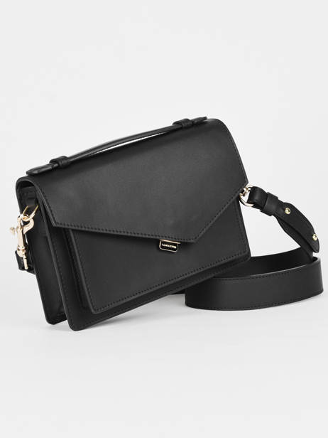 Leather Zoé Crossbody Bag Lancaster Black zoe 10 other view 2