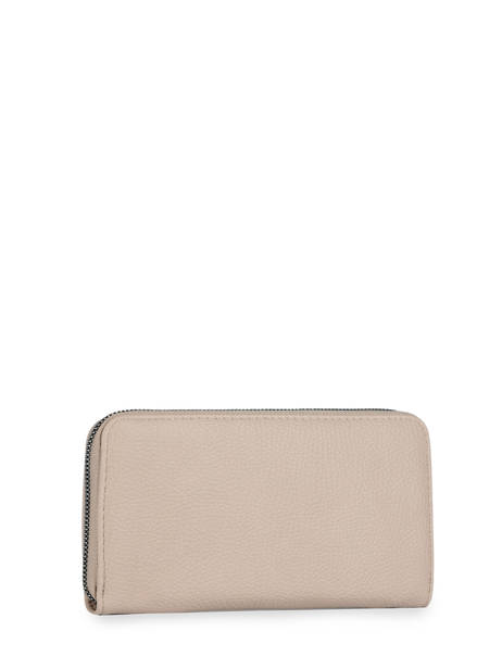 Portefeuille Classic Miniprix Beige grained H1689 vue secondaire 2