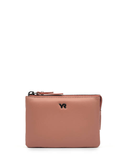 Leather Foulonné Wallet Yves renard Brown foulonne 29461