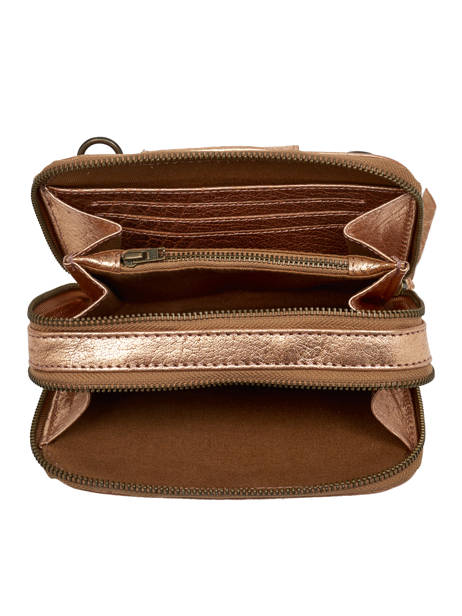 Leather Paula Belt Bag/crossbody Bag Paul marius Pink vintage PAULA other view 2