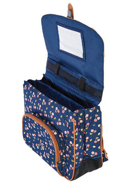 2-compartment Satchel Tann's Blue les fantaisies f - 22-38242 other view 2