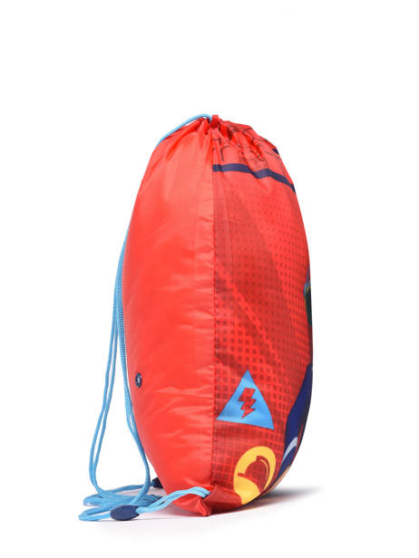 Sac De Sport Sam le pompier Rouge hero 2181 vue secondaire 2