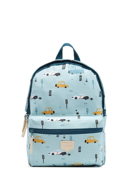 Sac A Dos 1 Compartiment Kidzroom Bleu mini 986