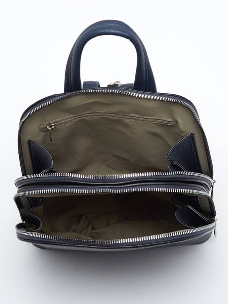 Backpack Miniprix Blue grained F2547 other view 3