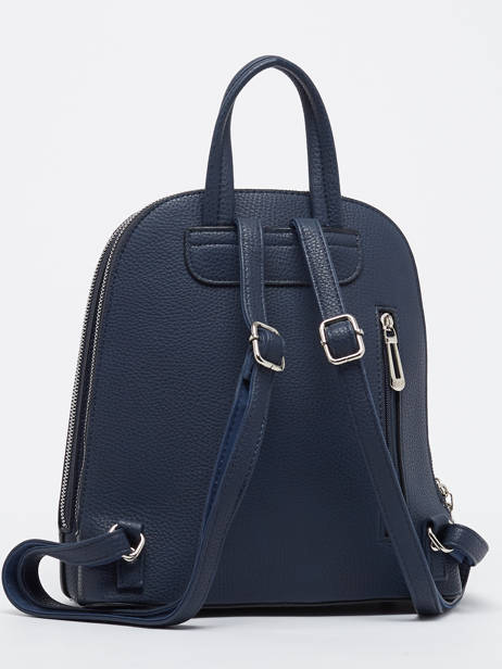 Backpack Miniprix Blue grained F2547 other view 4