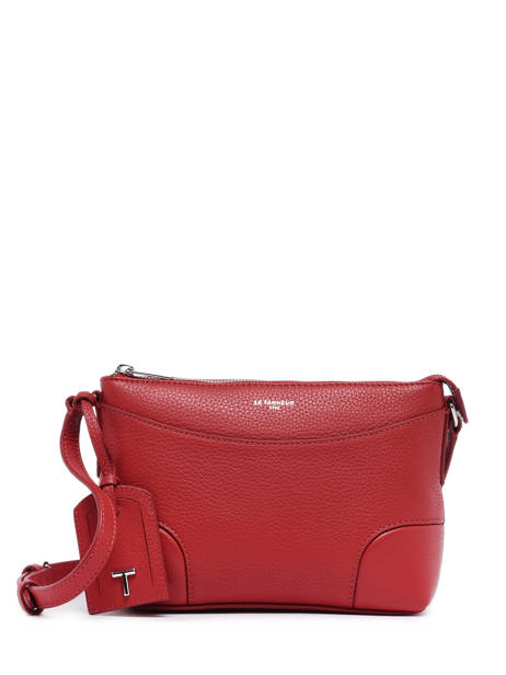 Cross Body Tas Romy Leather Le tanneur Red romy TROM1100