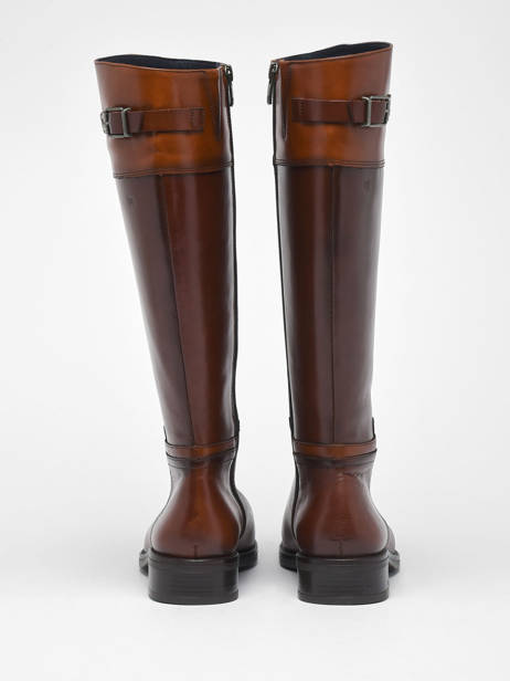 Bottes Tierra En Cuir Dorking Marron theme D7687 vue secondaire 3