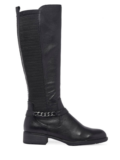 Riding  Boots In Leather Tamaris Black women 29