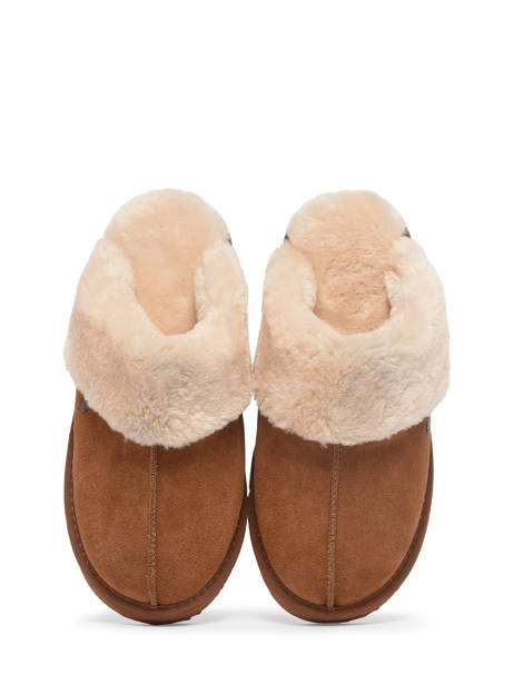 Slippers Isotoner Brown women 97282