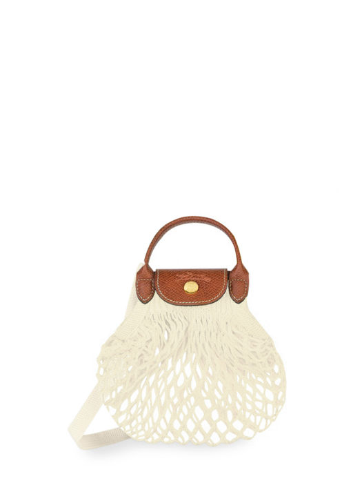 Longchamp Le pliage filet Clutches Beige