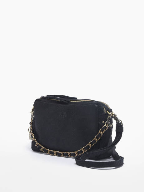Crossbody Bag Vintage Leather Mila louise Black vintage 23673XSX other view 2
