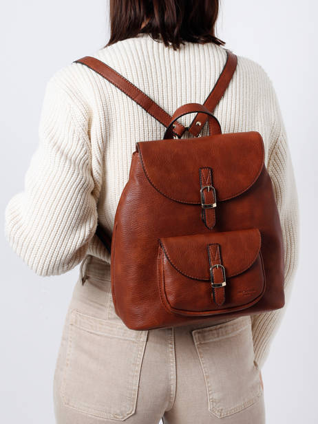 Backpack Toscane Hexagona Brown toscane 579735 other view 1
