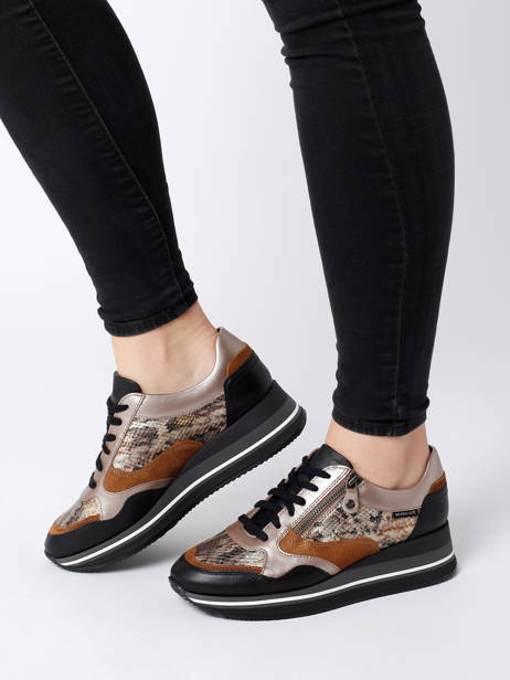 Olimpia Sneakers In Leather Mephisto Black women OLIMPI-S other view 1