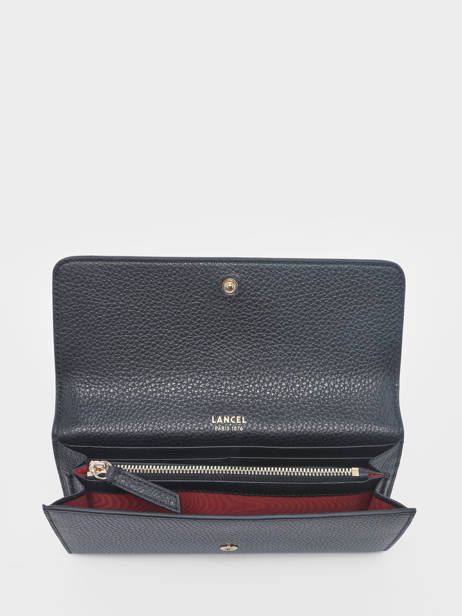 Wallet Leather Lancel Black premier flirt A10525 other view 1