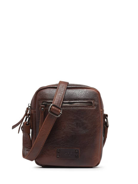 Pochette Homme Wylson Marron hanoi 2