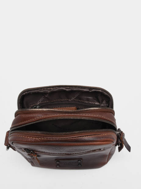 Pochette Homme Wylson Marron hanoi 2 vue secondaire 3