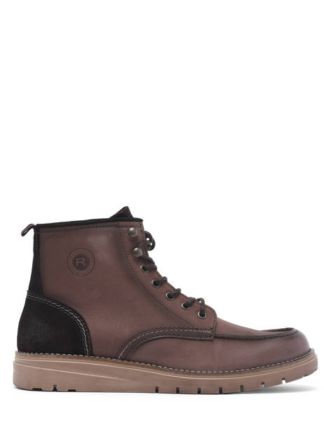 Bottines Different En Cuir Redskins Marron men DIFFEREN